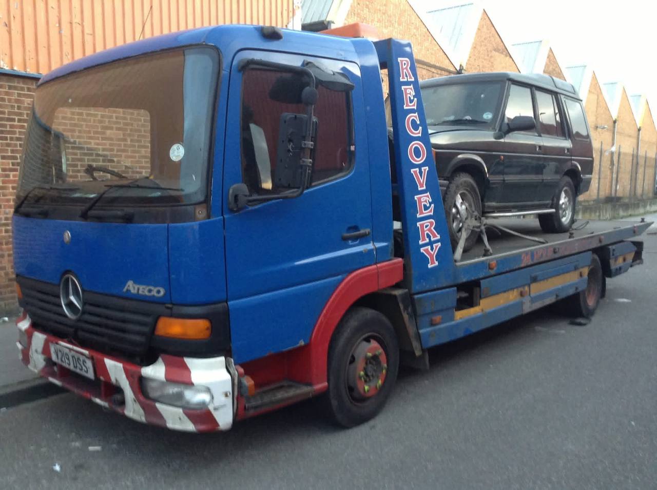 Emergency roadside assistance in South London